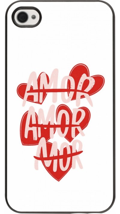 Coque iPhone 4/4s - Saint Valentines Day 26 Amor
