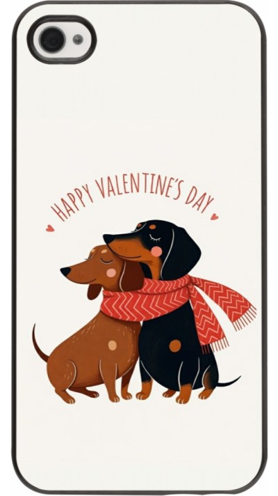 Coque iPhone 4/4s - Saint Valentines Day 26 Happy Valentine