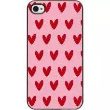 iPhone 4/4s Case Hülle - Saint Valentines Day 26 Pattern heart