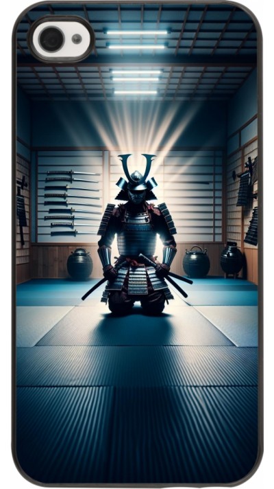 iPhone 4/4s Case Hülle - Samurai im Gebet
