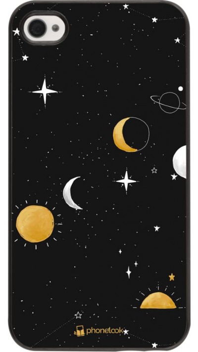 Coque iPhone 4/4s - Space Vector