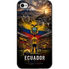 Coque iPhone 4/4s - Football Équateur splash 2026