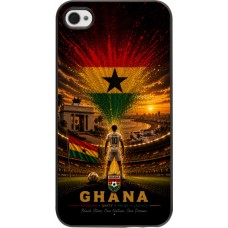 Coque iPhone 4/4s - Football Ghana splash 2026