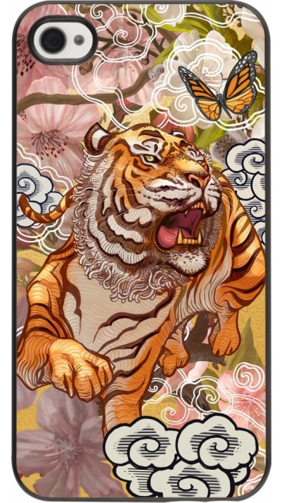 Coque iPhone 4/4s - Spring 23 japanese tiger