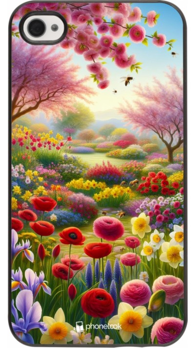 Coque iPhone 4/4s - Spring 25 Bouquet printemps