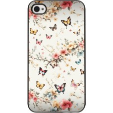 Coque iPhone 4/4s - Spring 25 Papillons Légers