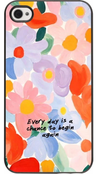 Coque iPhone 4/4s - Every day is a chance Spring 2026