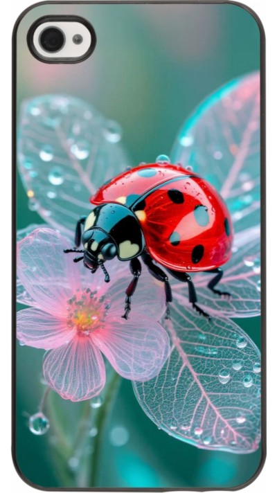 Coque iPhone 4/4s - Ladybird in bloom Spring 2026