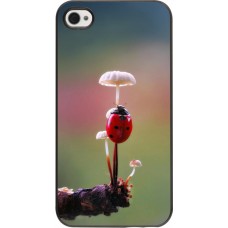 Coque iPhone 4/4s - Ladybird on a mushroom Spring 2026