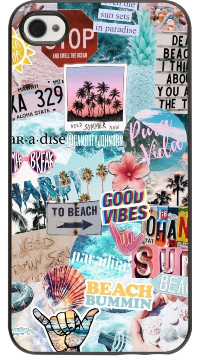 Coque iPhone 4/4s - Summer 20 collage