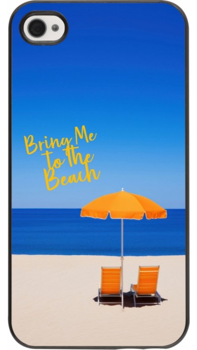 Coque iPhone 4/4s - Summer 2025 Bring me to the beach