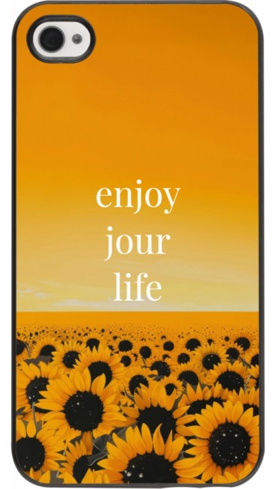 Coque iPhone 4/4s - Summer 2025 Enjoy your life