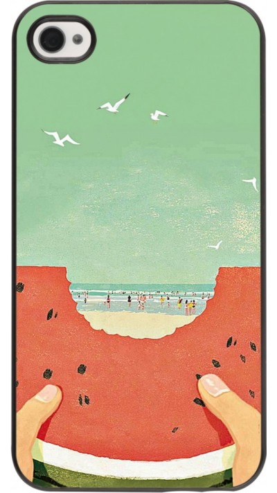 iPhone 4/4s Case Hülle - Views through a watermelon Summer 2026