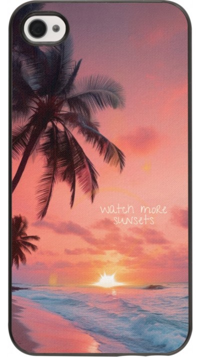 iPhone 4/4s Case Hülle - Watch more sunsets Summer 2026