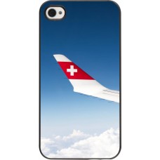 iPhone 4/4s Case Hülle -  Schweizer Nationalfeiertag Sky Swiss Flag