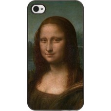 Coque iPhone 4/4s - Tableau art - La Joconde - Léonard de Vinci
