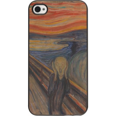 iPhone 4/4s Case Hülle - Kunstbild - Der Schrei - Edvard Munch