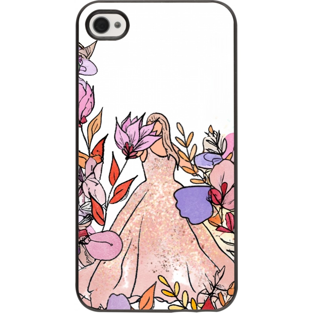 iPhone 4/4s Case Hülle - Taylor Swift Sketch - White