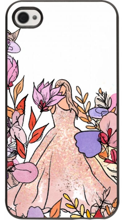 iPhone 4/4s Case Hülle - Taylor Swift Sketch - White