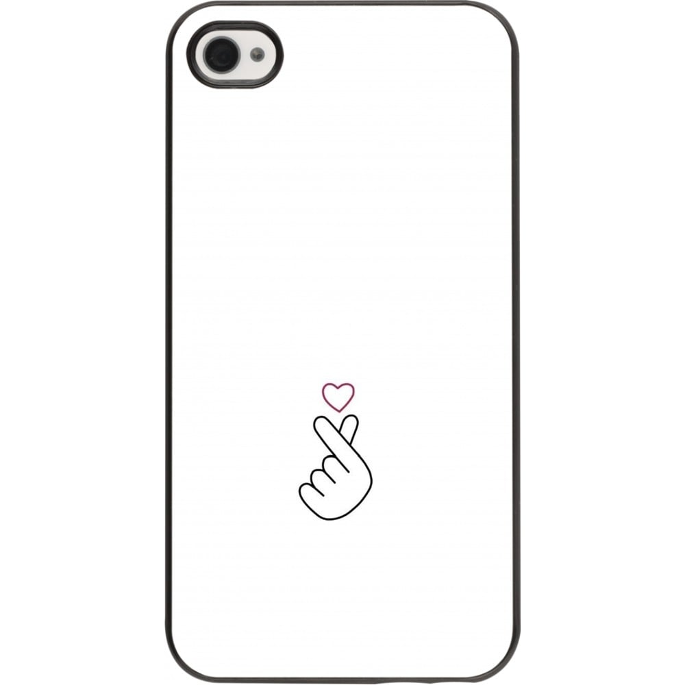Coque iPhone 4/4s - Valentine 2024 heart by Millennials