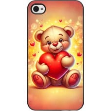 Coque iPhone 4/4s - Valentine 2024 Teddy love
