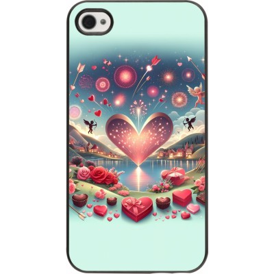 Coque iPhone 4/4s - Valentine 2025 Chic