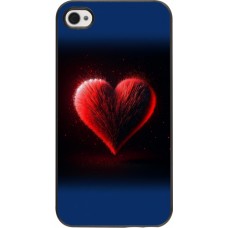 Coque iPhone 4/4s - Valentine 2025 coeur rouge