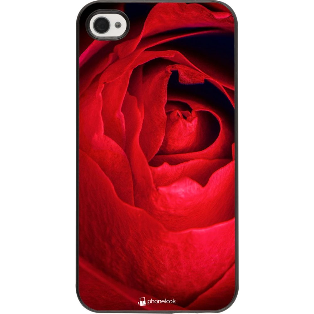 Coque iPhone 4/4s - Valentine 2022 Rose