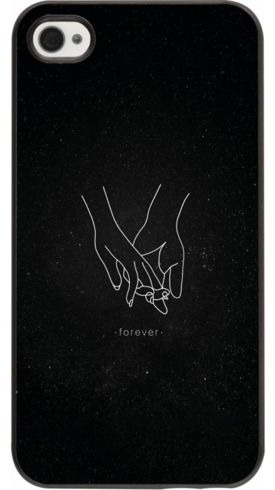 Coque iPhone 4/4s - Valentine 2023 hands forever