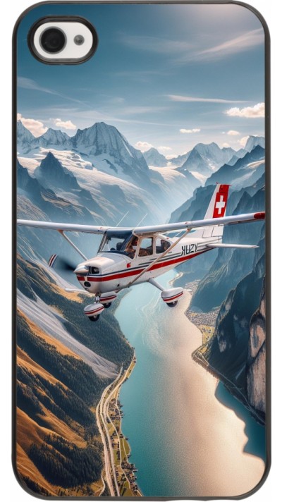 Coque iPhone 4/4s - Vol Alpin Suisse