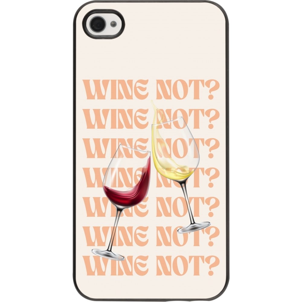 Coque iPhone 4/4s - Wine not