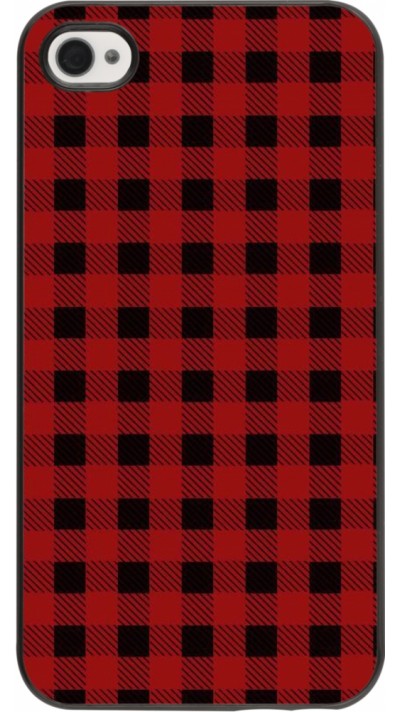 Coque iPhone 4/4s - Winter 22 blanket style
