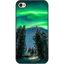 iPhone 4/4s Case Hülle - Winter 22 Northern Lights