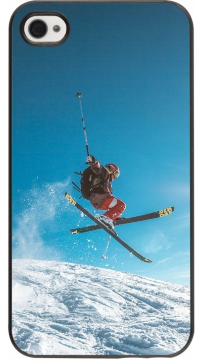 Coque iPhone 4/4s - Winter 22 Ski Jump
