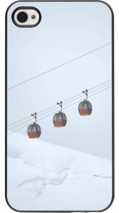 Coque iPhone 4/4s - Winter 22 ski lift