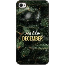 Coque iPhone 4/4s - Winter 25 Winter hello december