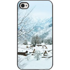 Coque iPhone 4/4s - Winter 25 Winter snowy landscape