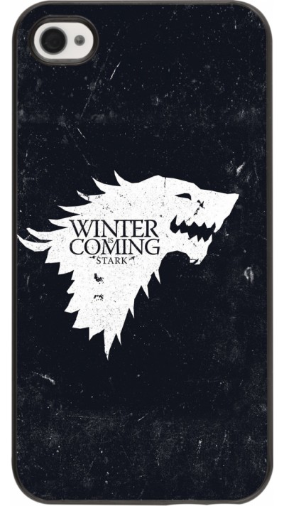 Coque iPhone 4/4s - Winter is coming Stark