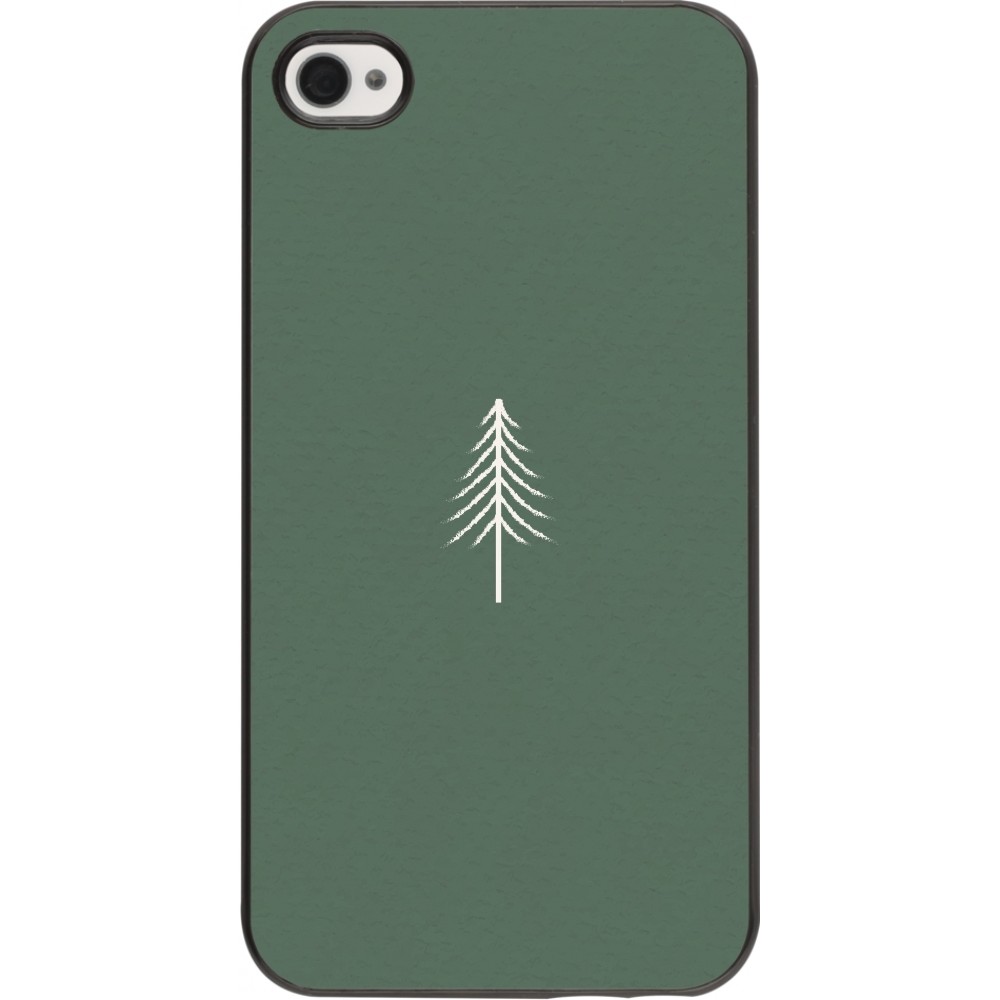 iPhone 4/4s Case Hülle - Christmas 22 minimalist tree