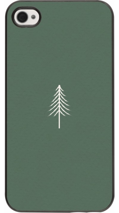 Coque iPhone 4/4s - Christmas 22 minimalist tree