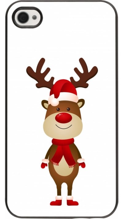 Coque iPhone 4/4s - Christmas 22 reindeer