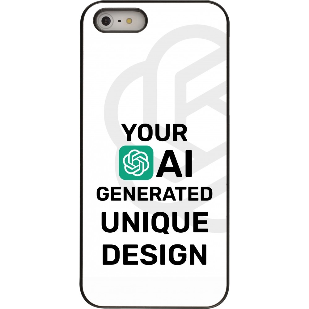 iPhone 5/5s / SE (2016) Case Hülle - 100% einzigartig erstellt dank Deiner Kreativität und künstlicher Intelligenz (KI)