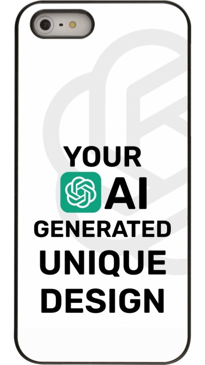 Coque iPhone 5/5s / SE (2016) - 100% unique générée par intelligence artificielle (AI) avec vos idées