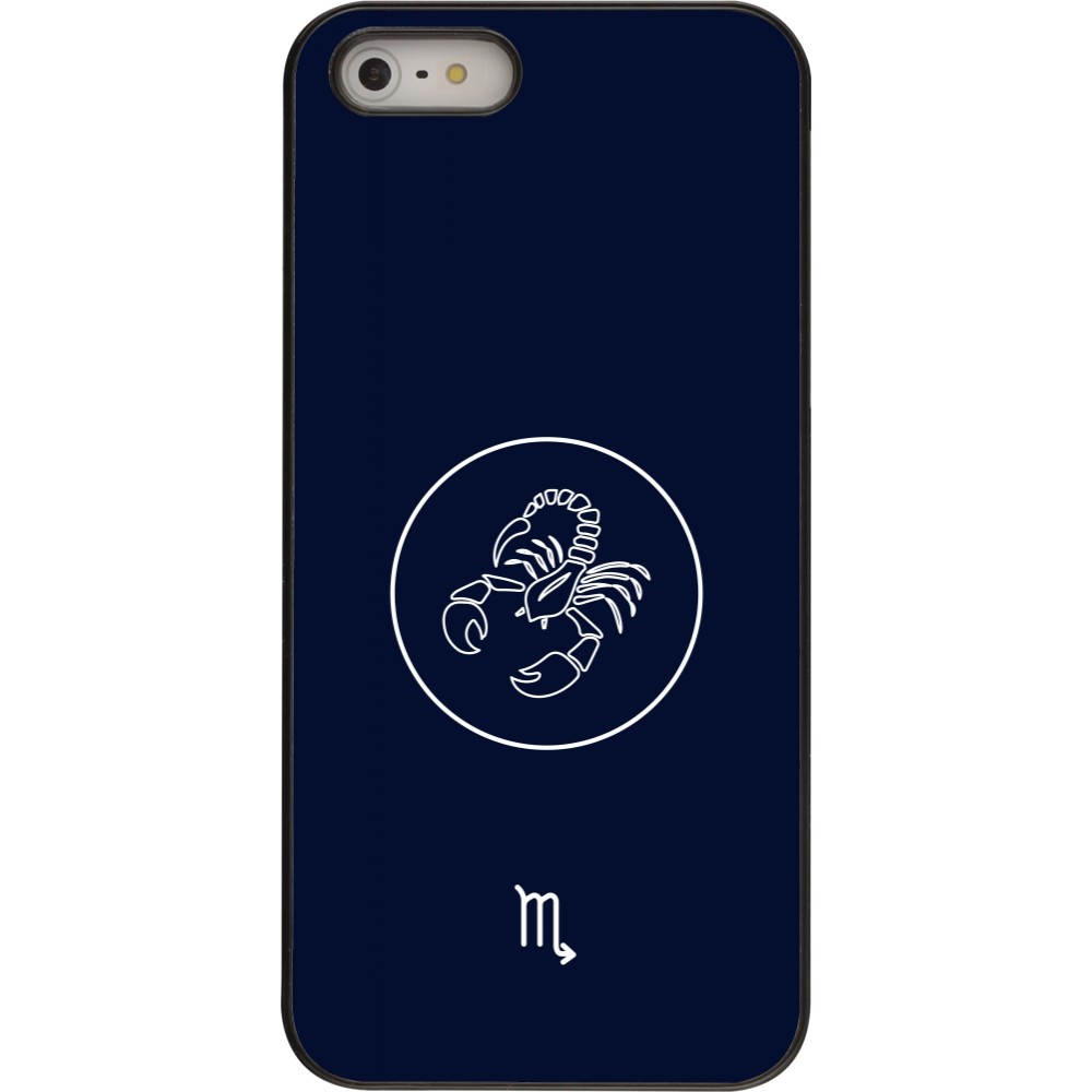 iPhone 5/5s / SE (2016) Case Hülle - Astrologie Skorpion