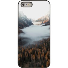 iPhone 5/5s / SE (2016) Case Hülle - Autumn 22 forest lanscape