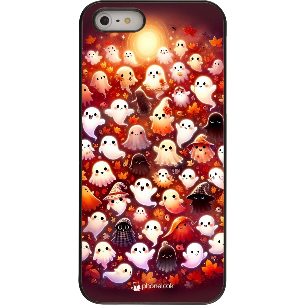 Coque iPhone 5/5s / SE (2016) - Fantômes automne mignons
