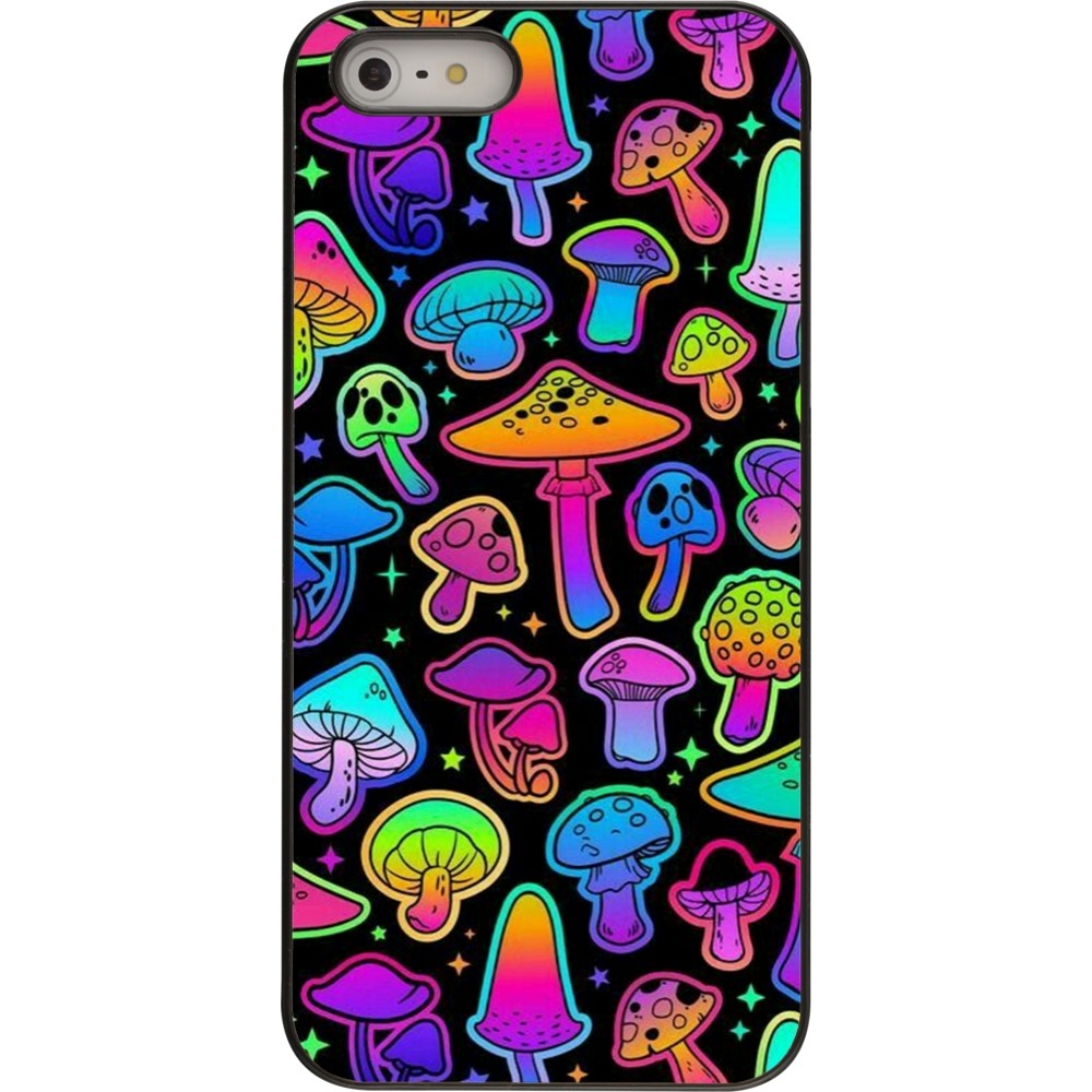 Coque iPhone 5/5s / SE (2016) - Autumn 2024 magic mushrooms