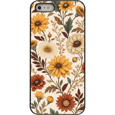 Coque iPhone 5/5s / SE (2016) - Autumn 25 Flower pattern