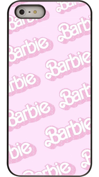 iPhone 5/5s / SE (2016) Case Hülle - Barbie light pink pattern