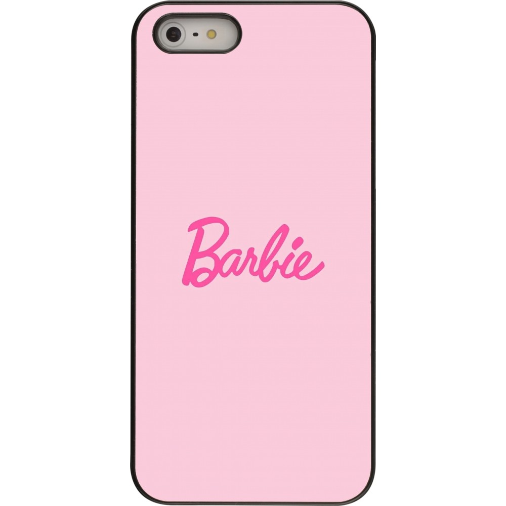 iPhone 5/5s / SE (2016) Case Hülle - Barbie Text